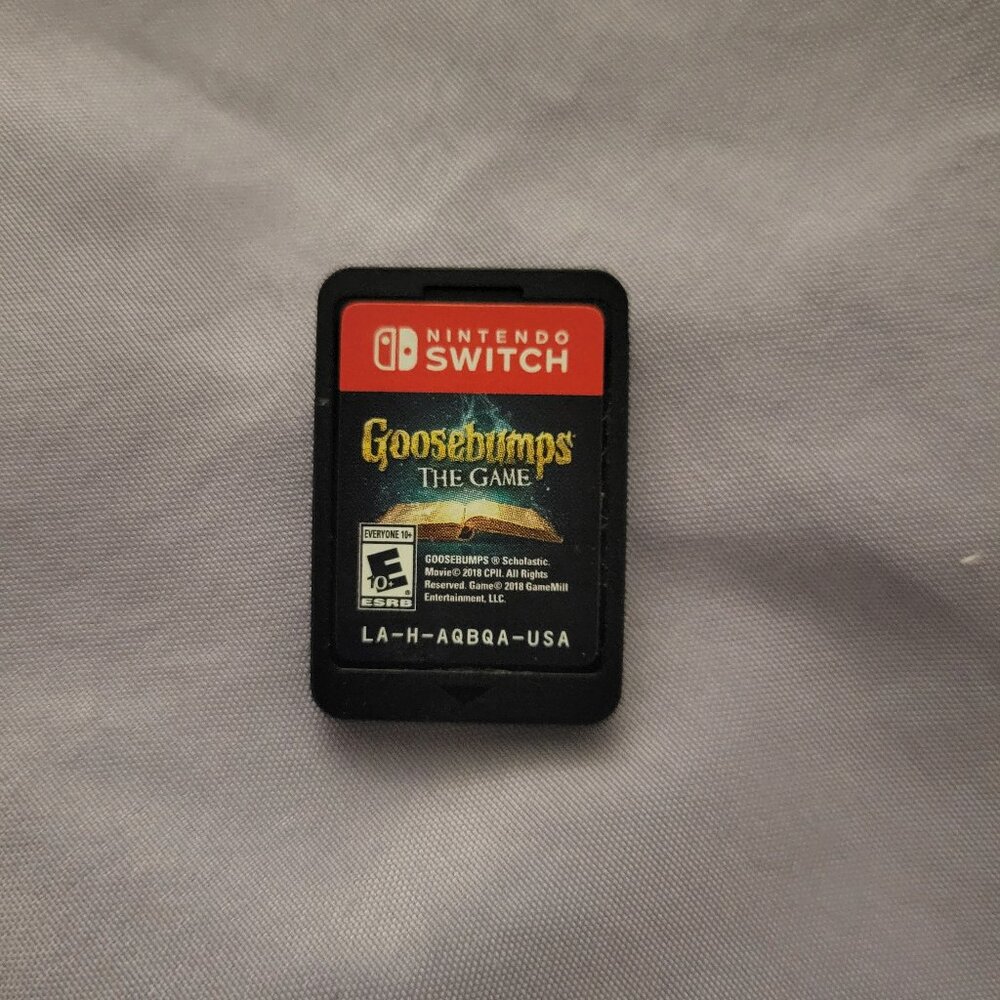 Goosebumps Nintendo Switch Game